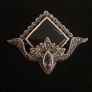 Vintage sterling silver pin